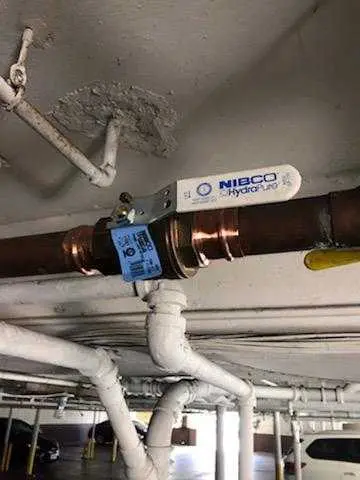 Copper pipe repair and valve work for Backflow Testing in Deepwater